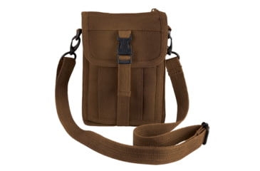 Image of Rothco Canvas Travel Portfolio Bag, Brown, 2125-Brown