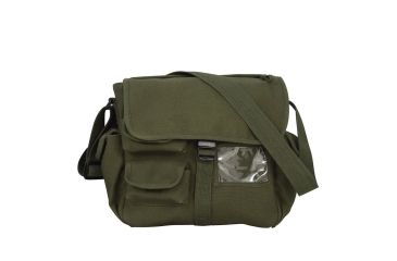 Image of Rothco Canvas Urban Explorer Bag, Olive Drab, 9203-OliveDrab