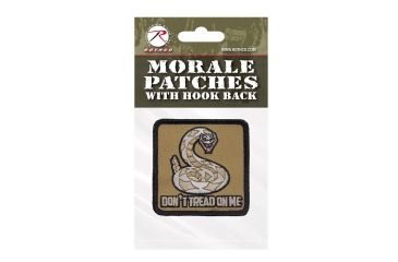 Image of Rothco Dont Tread On Me Morale Patch, Header Card, P72201-HeaderCard