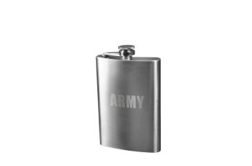 Image of Rothco Engraved Stainless Steel Flasks, 634-Army