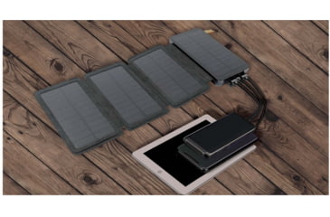 Image of Rothco Folding Solar Panel with Power Bank, 42111