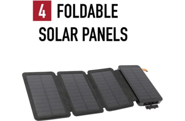Image of Rothco Folding Solar Panel with Power Bank, 42111