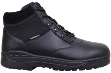 Image of Rothco Forced Entry Tactical Waterproof 6in Boot, Black, 9, 5005-9