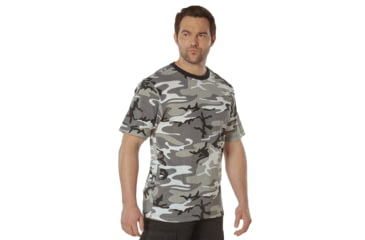 Image of Rothco Full Comfort Fit T-Shirt, City Camo, Small, 84220-CityCamo-S
