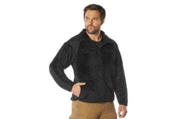 Image of Rothco Generation III Level 3 ECWCS Fleece Jacket, Black, M, 9739-Black-M