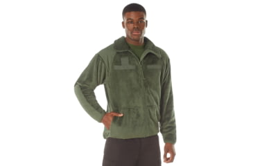 Image of Rothco Generation III Level 3 ECWCS Fleece Jacket, Olive Drab, L, 97390-OliveDrab-L