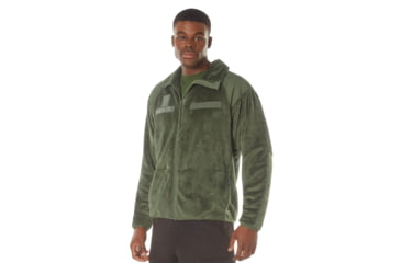 Image of Rothco Generation III Level 3 ECWCS Fleece Jacket, Olive Drab, L, 97390-OliveDrab-L