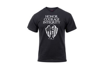 Image of Rothco Honor Courage Integrity Athletic Fit T-Shirt, Small, 2913-S