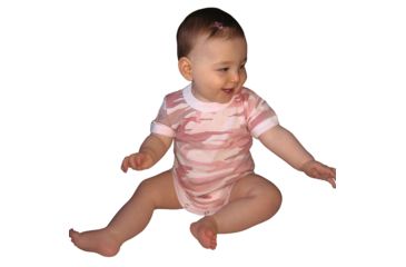 Image of Rothco Camo One-piece - Infant, 9M-12M, Baby Pink Camo, 68055-514