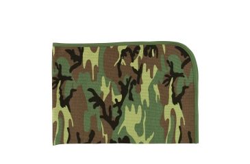 Image of Rothco Infant Camo Receiving Blanket, Woodland Camo, 2450-WoodlandCamo