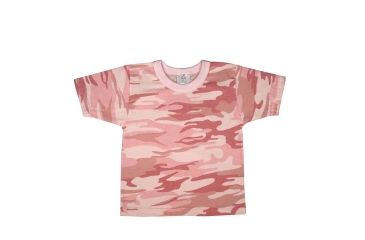 Image of Rothco Camo T-Shirt - Infant, 2T, Baby Pink Camo, 6863-335