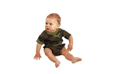 Image of Rothco Camo T-Shirt - Infant, 2T, Woodland Camo, 6563-338