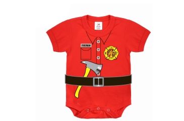 Image of Rothco Infant Fireman One-piece, 3-6 Months, 67097-3-6Months