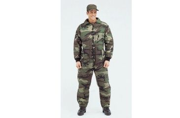 Image of Rothco Insulated Coveralls, Woodland Camo, 2XL, 7016-WoodlandCamo-2XL