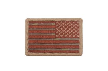 Image of Rothco Iron On / Sew On Embroidered US Flag Patch, MultiCam, 17774-MultiCam-Reverse
