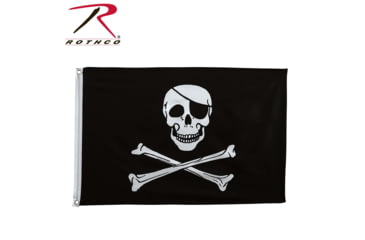 Image of Rothco Jolly Roger Flag, 2x3, 1436-2x3