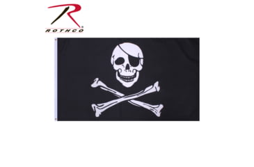 Image of Rothco Jolly Roger Flag, 3x5, 1464-3x5