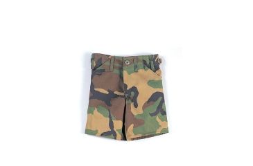 Image of Rothco Kids BDU Shorts, Woodland Camo, Extra Small, 6933-WoodlandCamo-XS