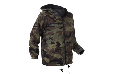 Image of Rothco Kids Reversible Camo Jacket With Hood, Small, 8275-S