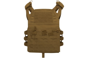 Image of Rothco Laser Cut MOLLE Lightweight Armor Carrier Vest, Coyote Brown, 1528-CoyoteBrown-Regular