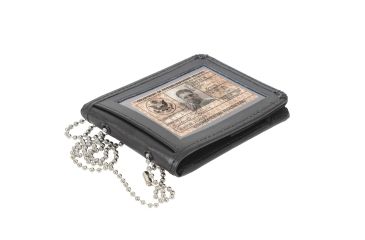 Image of Rothco Leather Neck Identification Holder, 1138