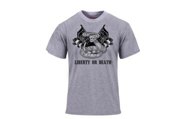 Image of Rothco Liberty or Death T-Shirt, Small, 61530-S