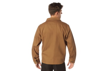 Image of Rothco Lightweight Canvas Work Jacket - Mens, Work Brown, Small, 92535-WorkBrown-S