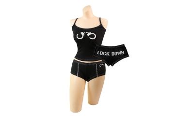 Image of Rothco Lock Down Booty Shorts &amp; Tank Top, Extra Small, 4705-Top-XS