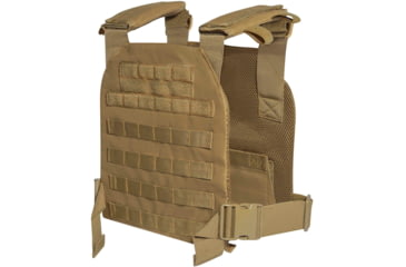 Image of Rothco Low Profile Plate Carrier Vest, Coyote Brown, 55889-CoyoteBrown-Regular