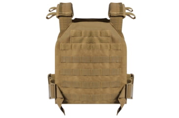 Image of Rothco Low Profile Plate Carrier Vest, Coyote Brown, Regular, 55889-CoyoteBrown-Regular