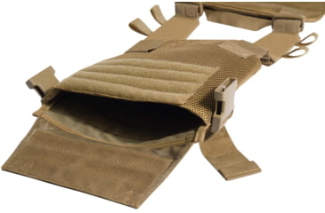 Image of Rothco Low Profile Plate Carrier Vest, Coyote Brown, 55889-CoyoteBrown-Regular
