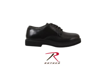 Image of Rothco Military Uniform Oxford Leather Shoes, 12, Wide, 5085-12-Wide