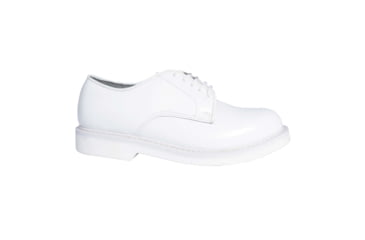 Image of Rothco Military Uniform Oxford Leather Shoes - Mens, White, 5 US, Regular, 50850-White-5-Regular