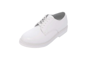 Image of Rothco Military Uniform Oxford Leather Shoes - Men's, White, 5 US, 50850-White-5-Regular