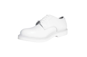 Image of Rothco Military Uniform Oxford Leather Shoes - Mens, White, 5 US, Regular, 50850-White-5-Regular