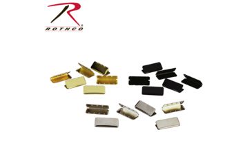 Image of Rothco Military Web Belt Tips, Black, 4070-Black