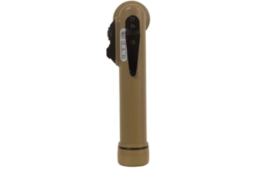 Image of Rothco Mini LED Army Style Flashlight, AA, 6 LED Clear/Red/Blue/Green Bulbs, Coyote Brown, 52820-CoyoteBrown