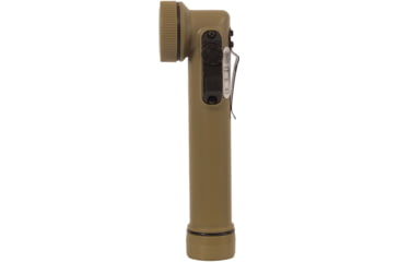 Image of Rothco Mini LED Army Style Flashlight, AA, 6 LED Clear/Red/Blue/Green Bulbs, Coyote Brown, 52820-CoyoteBrown