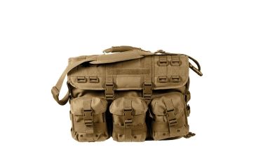 Image of Rothco MOLLE Tactical Laptop Briefcase, Coyote Brown, 3191-CoyoteBrown
