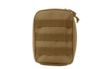 Image of Rothco MOLLE Tactical Trauma &amp; First Aid Kit Pouch, Coyote Brown, 9703-CoyoteBrown