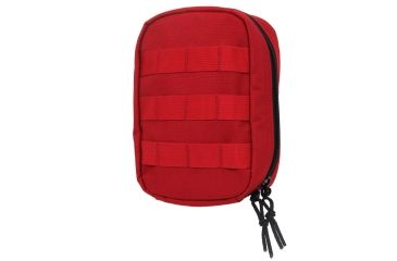 Image of Rothco MOLLE Tactical Trauma &amp; First Aid Kit Pouch, Red, 97760-Red