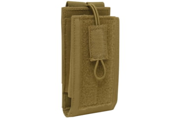 Image of Rothco MOLLE Universal Radio Pouches, Coyote Brown, 3899-CoyoteBrown