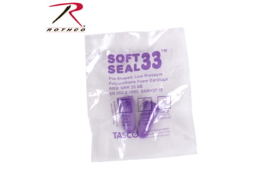 Image of Rothco Non-Corded Earplugs, Purple, 3684