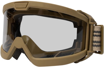 Image of Rothco OTG Ballistic Goggles, Coyote Brown / Smoke, 10748-CoyoteBrownSmoke