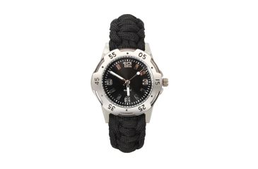 Image of Rothco Paracord Bracelet Watch, Black 4253