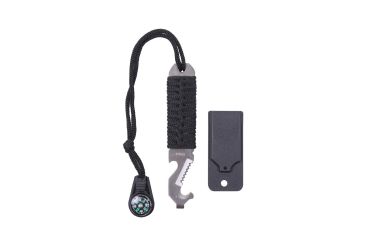 Image of Rothco Paracord Survival Pry Tool, Black, 4674-Black