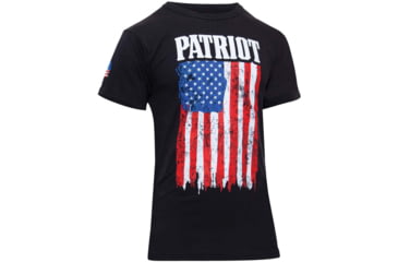 Image of Rothco Patriot US Flag T-Shirt - Mens, Black, 3XL, 1682-3XL