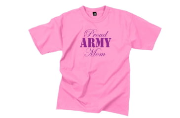 Image of Rothco Proud Army Mom T-Shirt, Pink, Small, 5690-010