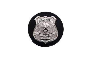 Image of Rothco Round Leather Clip On Badge Holder, 1137