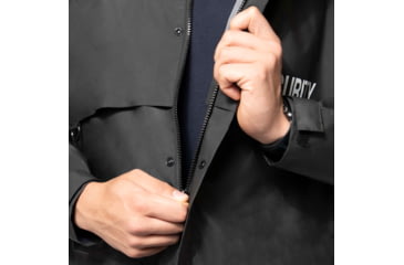 Image of Rothco Security Nylon Rain Jacket - Mens, Black, 3XL, 2561-3XL